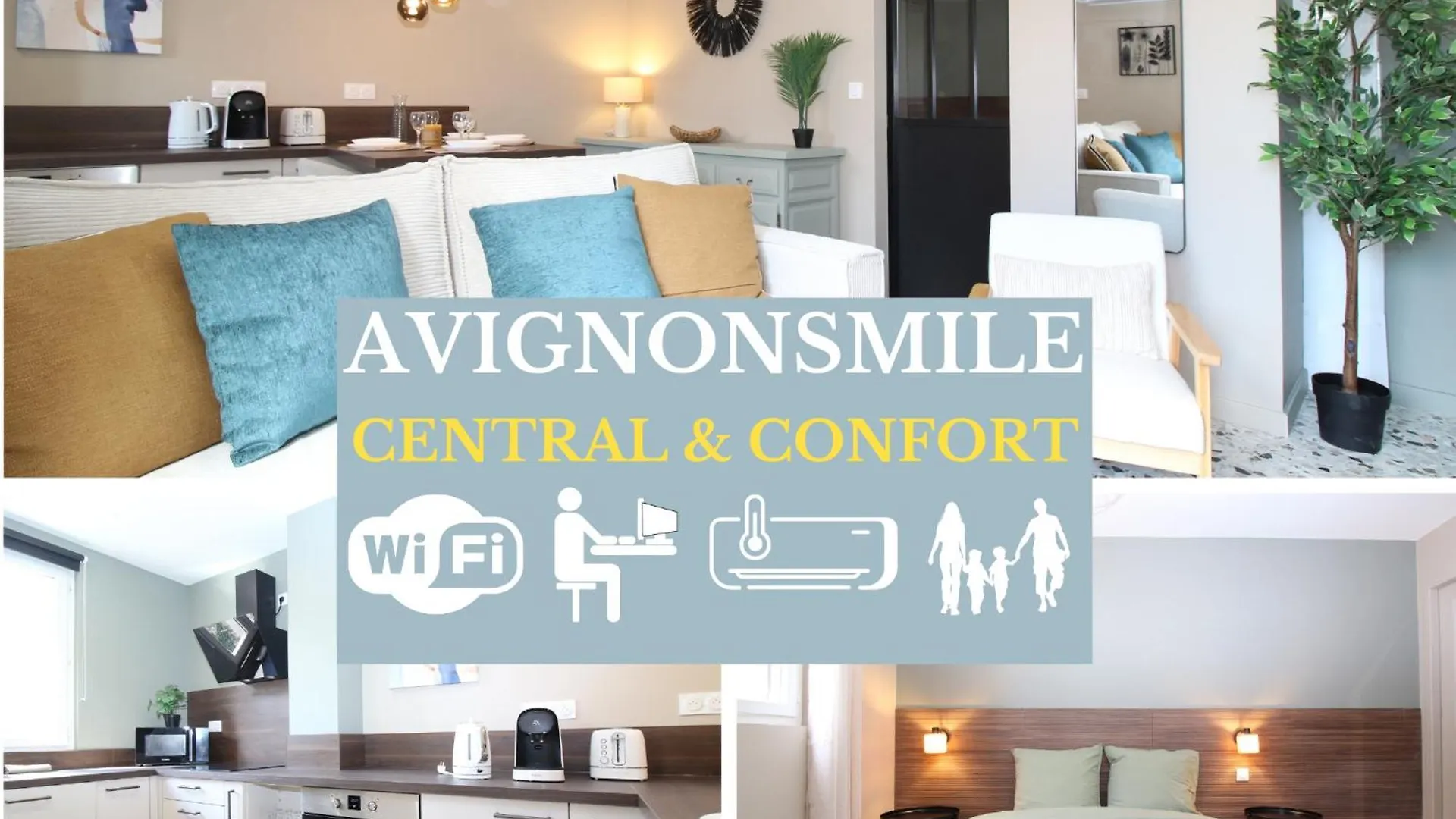 Les Carmes-Climatisation-Confort-Wifi-Hypercentre-Netflix Avignon